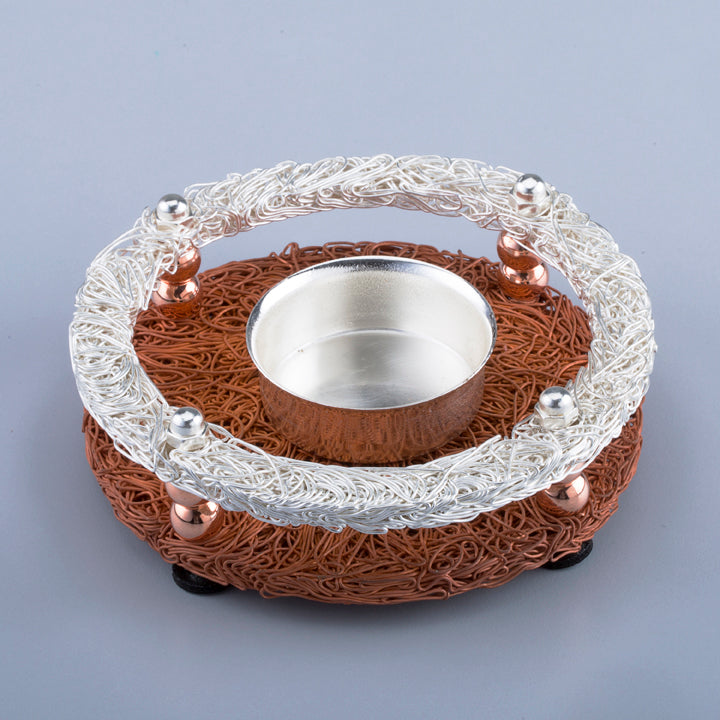 Wire Mesh Tee Light Holder