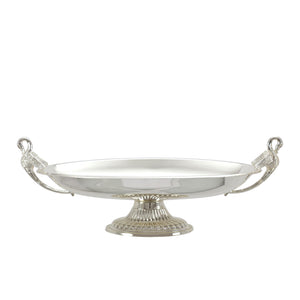 BOWL, bird handles, base, oval - Barton,Son & Co.