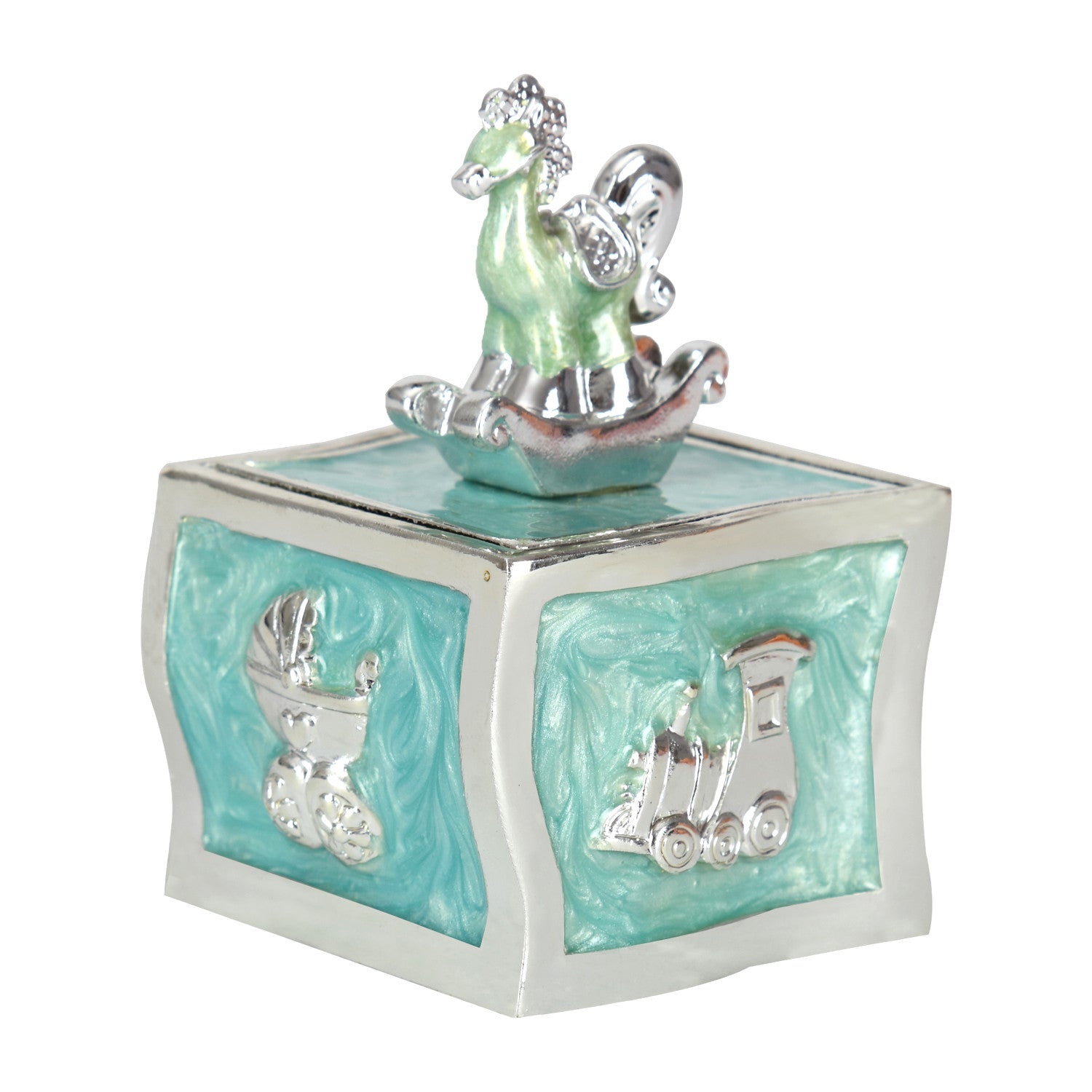 BABY, Trinket box, Blue - Barton,Son & Co.