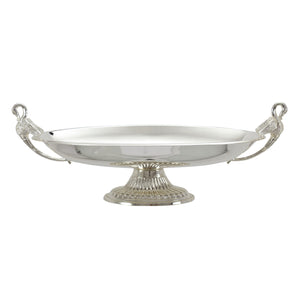 BOWL, bird handles, base, oval - Barton,Son & Co.