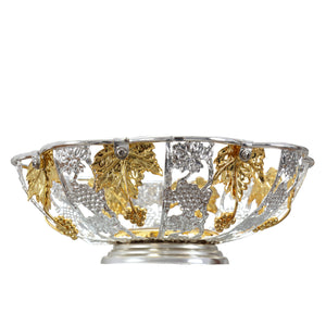 BASKET, Jalli, Gold / Silver - Barton,Son & Co.
