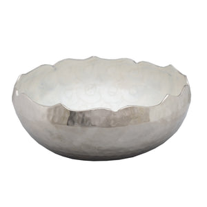 BOWL, circular, hammer tone exterior - Barton,Son & Co.