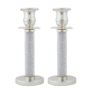 CANDLE  STAND, Crystal, Single light - Barton,Son & Co.