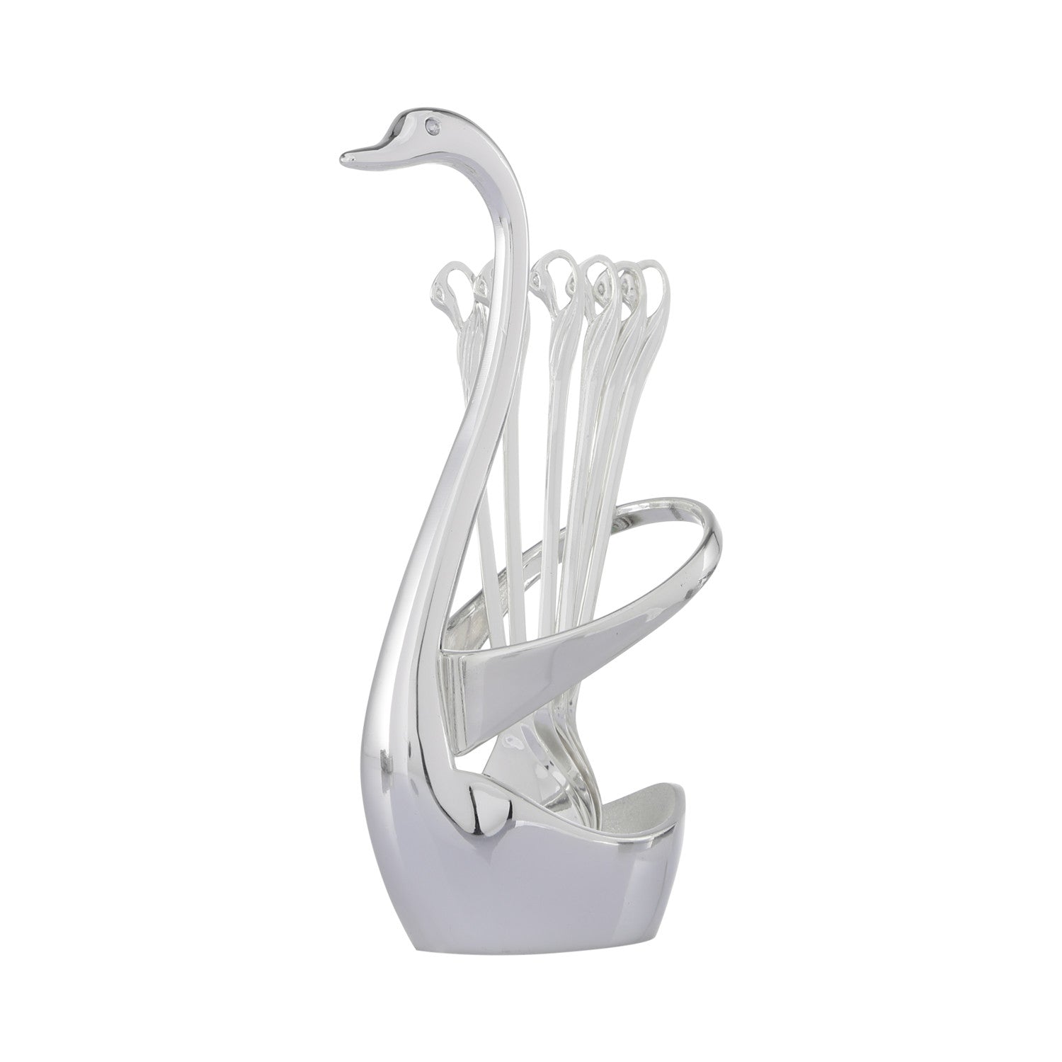 CUTLERY Holder, Swan, Spoons. - Barton,Son & Co.
